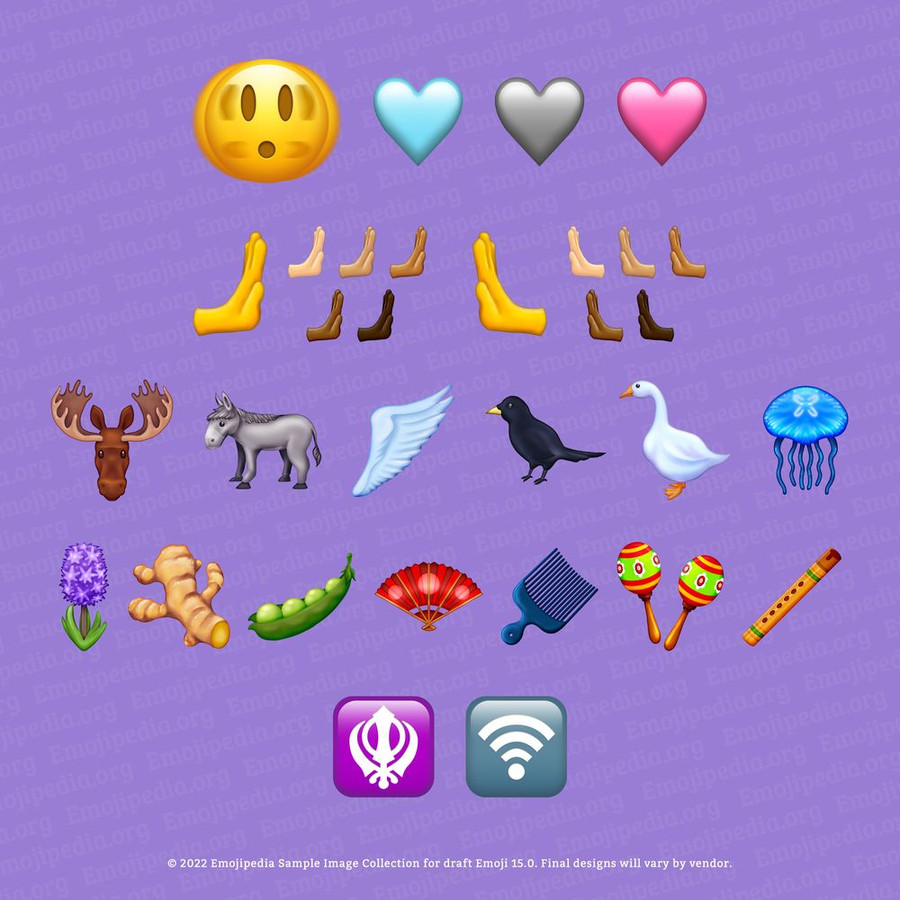 Dit zijn de nieuwe emoji die later dit jaar worden toegevoegd.