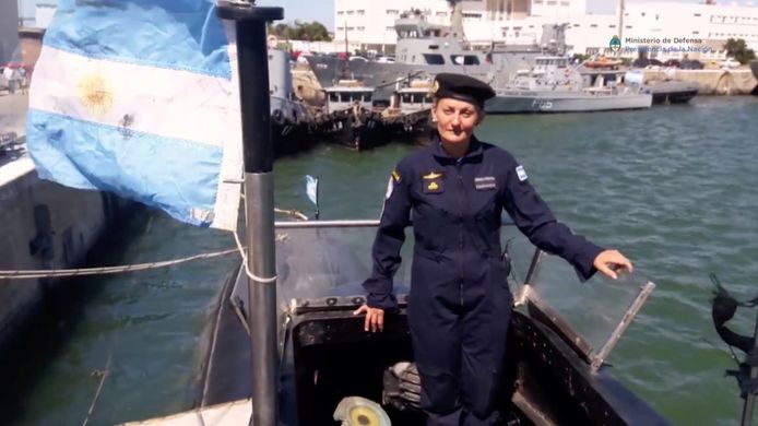 Eliana Maria Krawczyk is een van de opvarenden van de duikboot.