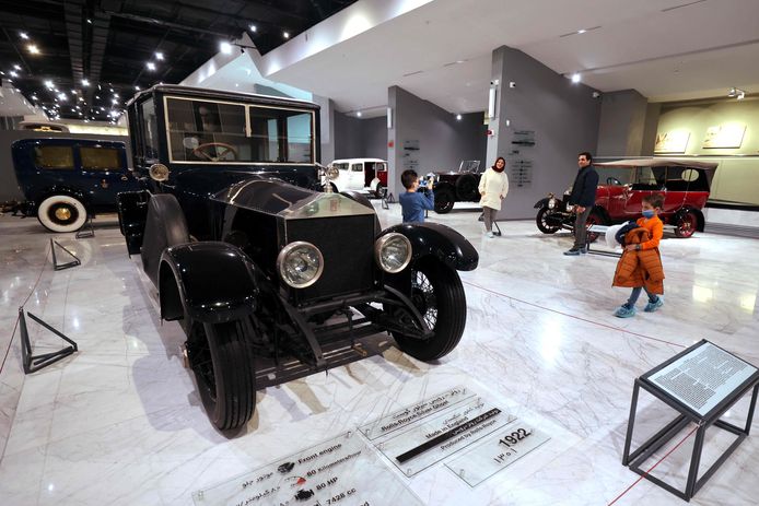 De Rolls-Royce Silver Ghost uit 1922.