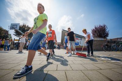 Nog even doorbijten in het oude schoolgebouw: de nieuwbouw van Heilinde komt eraan