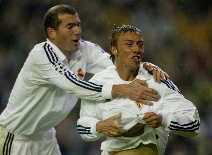 Guti speelde ook nog samen met Zinedine Zidane.
