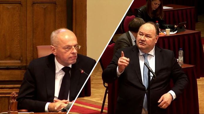 Eerste Kamervoorzitter Jan Anthonie Bruijn heeft ingegrepen toen in een coronadebat het woord ‘tribunaal’ viel.