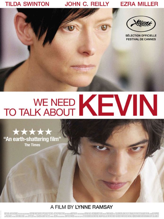 De filmposter voor 'We need to talk about Kevin'