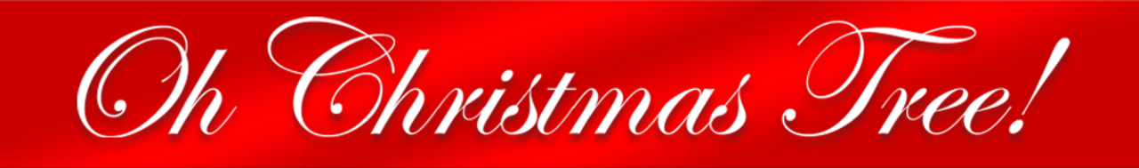 Oh Christmas Tree!