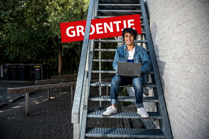 Ismael maakt muziek in Gouda, hij gaat naar verlaten plekken om daar muziek te maken.
