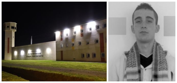 Michaël ‘Abdel-Karim’ Chiolo zit een jarenlange celstraf uit in de extra beveiligde gevangenis in Condé-sur-Sarthe in Normandië.