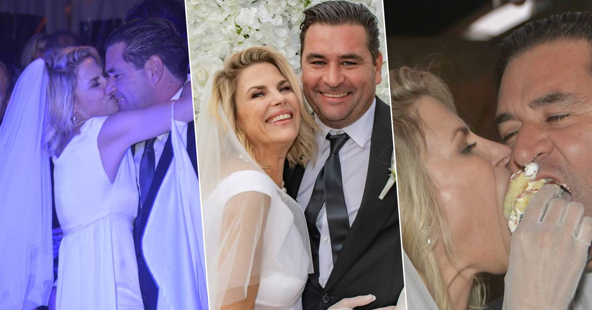 EXCLUSIEF. Wij schoven mee aan tafel op trouwfeest Tanja Dexters