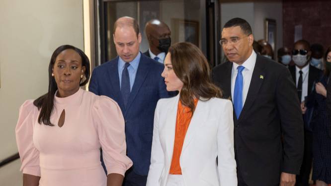 William en Kate bezoeken Jamaica, maar protest blijft duren: "Prinsen horen thuis in sprookjes, niet hier”