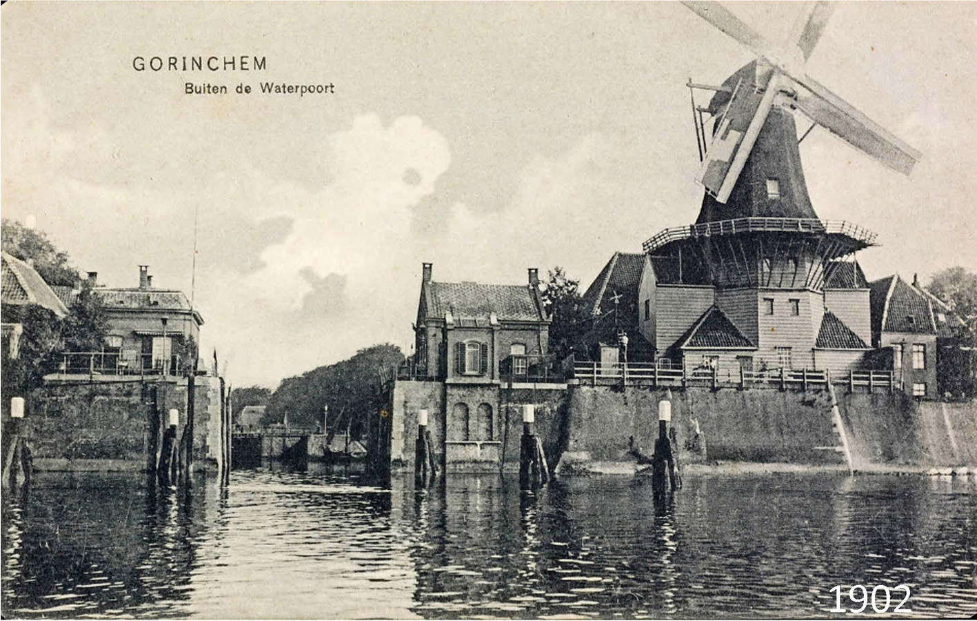 ‘Met de sloop van oliemolen De Eendracht verloor Gorinchem een iconisch stadsbeeld’ Foto