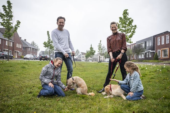 Zowel binnen als buiten de bebouwde kom moeten honden zijn aangelijnd. Waar kunnen viervoeters dan rennen en ravotten? Op het hondenspeelveld in Tubbergen dat Brigitte van Heumen en Mark van Wolde op korte termijn willen realiseren.