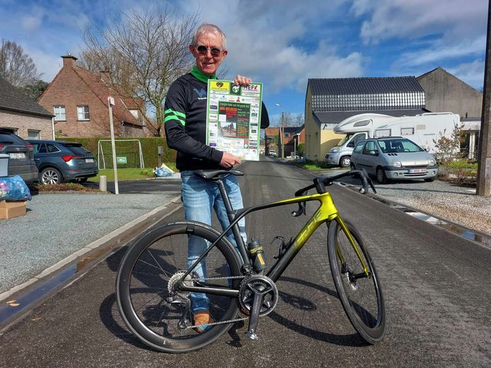 Danny wil met enkele kompanen 800 kilometer fietsen ten voordele van Kom Op Tegen Kanker.