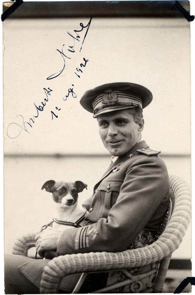 Umberto Nobile in 1926. Hij is de initiatiefnemer van de poolexpeditie met zeppelin Italia. Beeld  