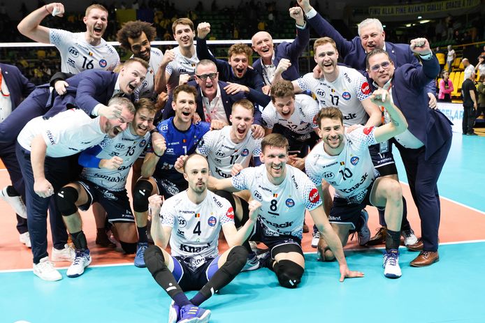 Roulers remporte la manche aller de la finale de la Coupe CEV à Modène