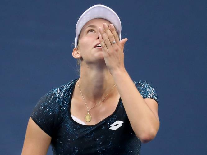 Mertens verweert zich kranig in Cincinnati, maar tweevoudig Wimbledon-winnares Kvitova is toch te sterk in kwartfinales