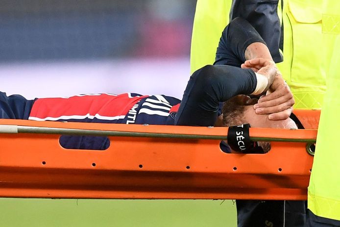 Neymar blessé lors du choc face à l'OL