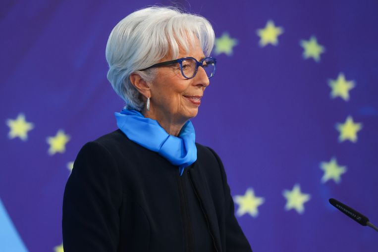 ECB-president Christine Lagarde. Beeld REUTERS