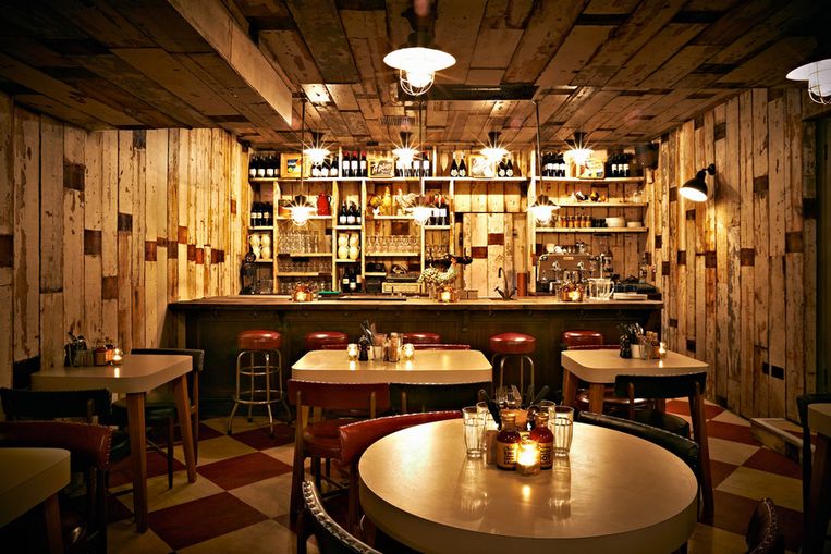 Restaurant van de Londense club Beeld Soho House