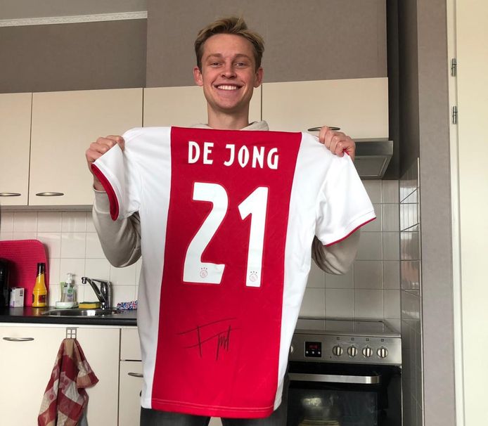 baard Oxideren web Kozakken Boys veilt shirt van Frenkie de Jong | Amateurvoetbal | bd.nl