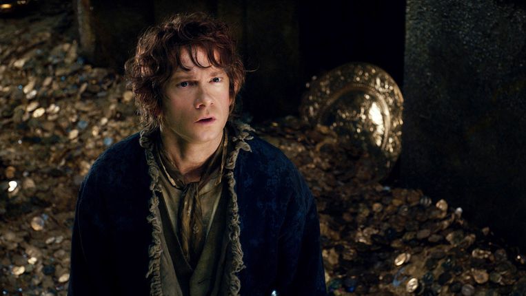Martin Freeman in The Hobbit: The Desolation of Smaug van Peter Jackson Beeld  