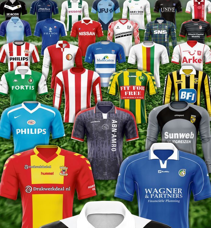 Controversieel Druif vertraging Wat is het mooiste eredivisieshirt aller tijden? Stem hier | Nederlands  voetbal | AD.nl