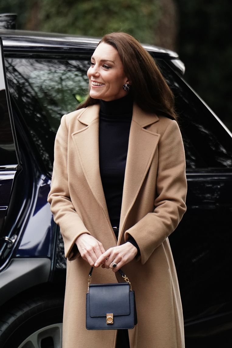 Kate Middleton brengt bezoekje aan Oxford House Nursing Home in Slough (2023) Beeld BrunoPress/PA Images