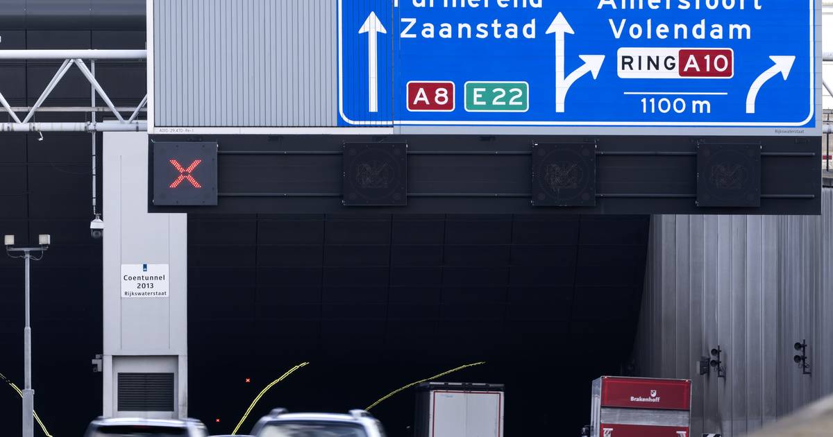Coentunnel dit weekend weer dicht wegens werkzaamheden Amsterdam AD.nl