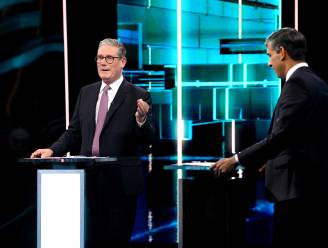 Britse premierskandidaten vallen elkaar aan bij eerste tv-debat op maand voor verkiezingen