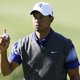 Tiger Woods op weg naar eerste grote overwinning sinds seksschandaal