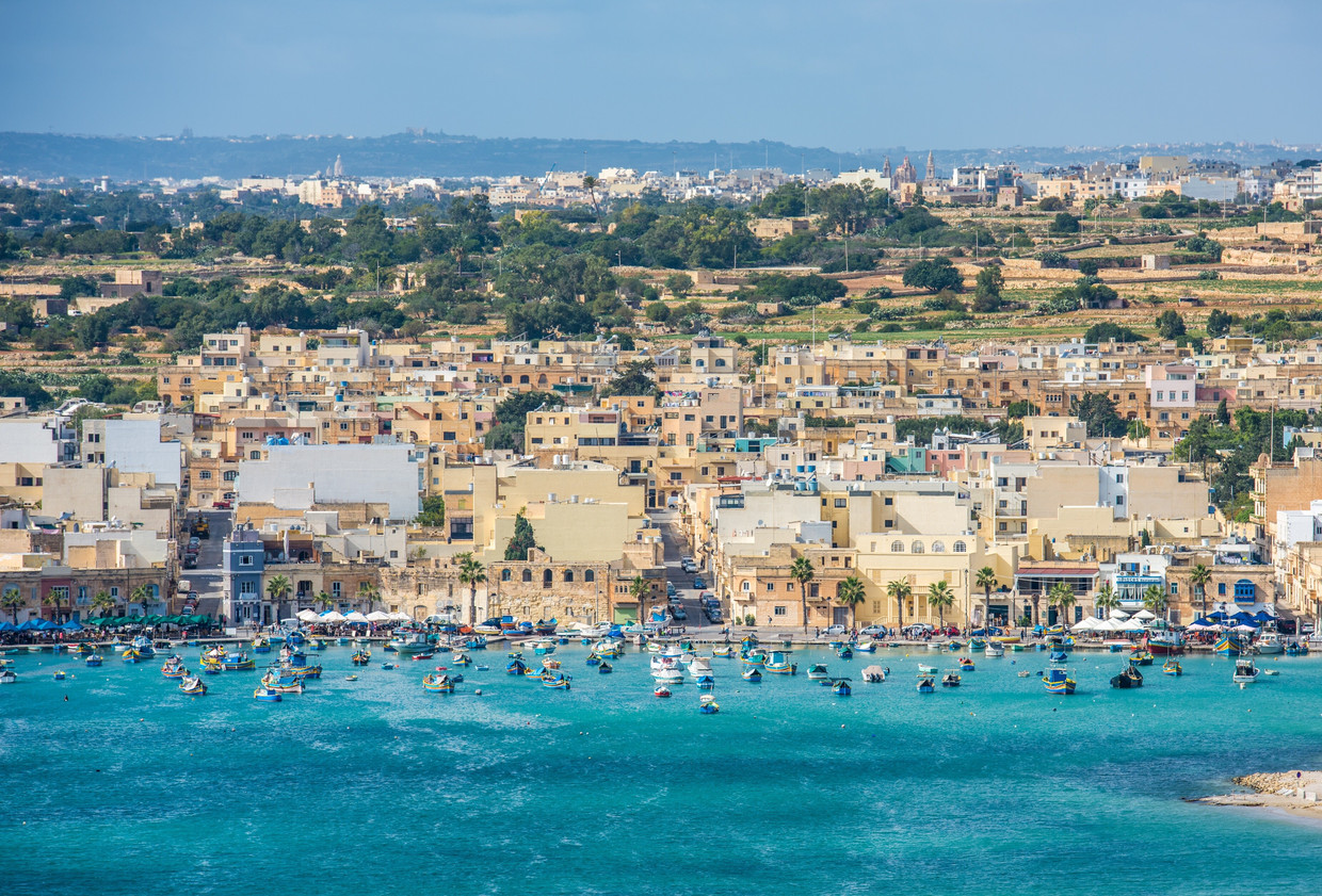 Marsaxlokk in Malta Beeld Belga/Konstantin Kalishko