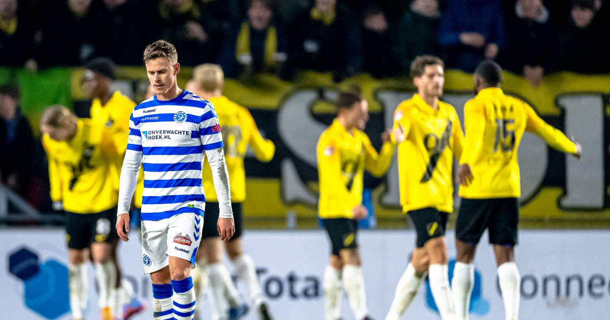 Alle seinen staan op rood voor De Graafschap na nederlaag tegen NAC