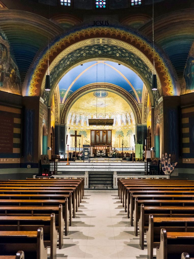 De Cenakelkerk in Heilig Landstichting (Nijmegen) Beeld Marcel Wogram