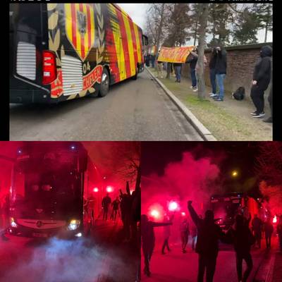 KV-supporters wachten spelersbus op aan stadion: politie start onderzoek