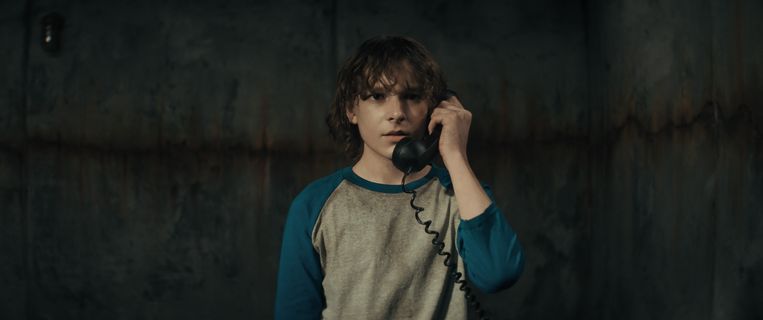 Mason Thames as Finney Shaw in The Black Phone, directed by Scott Derrickson. Beeld Photo Credit: Universal Pictures