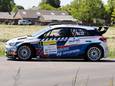 Bob de Jong en Erik de Jong reden zowat foutloos naar de zege in de ELE Rally.