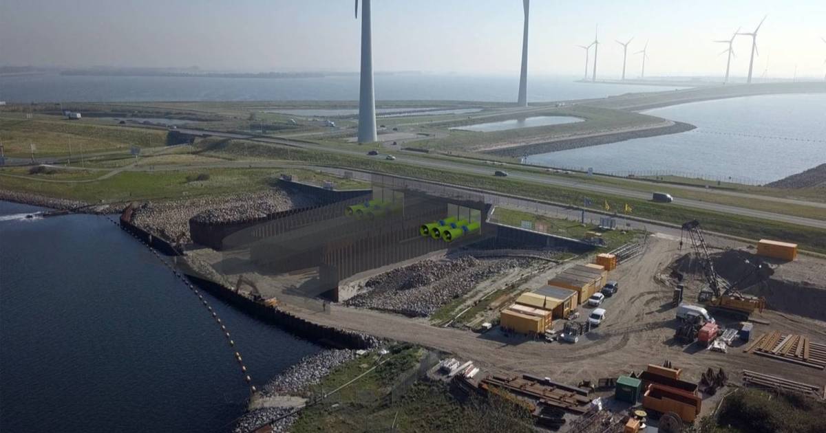 Nieuw plan voor getijdencentrale in de Grevelingendam