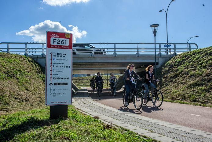 En Hoe Bevallen Die Borden Langs De Snelfietsroute Waalwijk Nl
