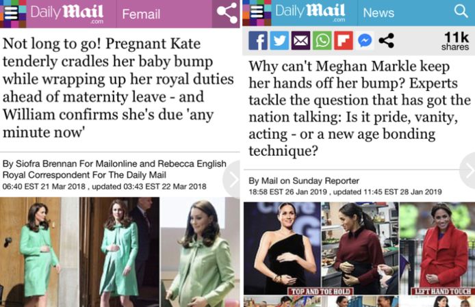 Kate vs Meghan