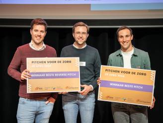 Remko, Dries en Bert winnen ‘Pitchen voor de Zorg’ 