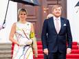 Koning Willem Alexander en Koningin Maxima tijdens het Staatsbezoek aan Duitsland. Het bezoek aan Berlijn vormt de afronding van een reeks deelstaatbezoeken die het Koninklijk Paar sinds 2013 aan Duitsland heeft gebracht.