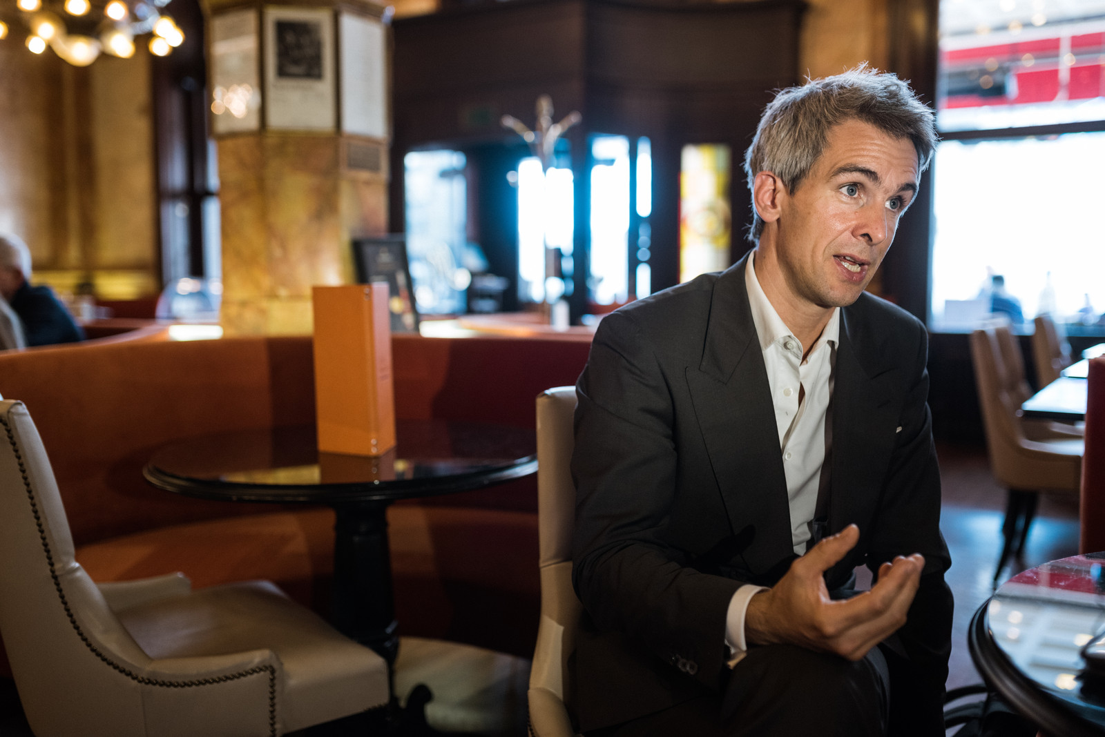 Jonathan Holslag. ‘China zit nog maar halfweg in zijn groei als grootmacht. Peking zal vroeg of laat Taiwan er bij nemen zoals Hongkong nu ook al is ingelijfd.’ Beeld Wouter Maeckelberghe