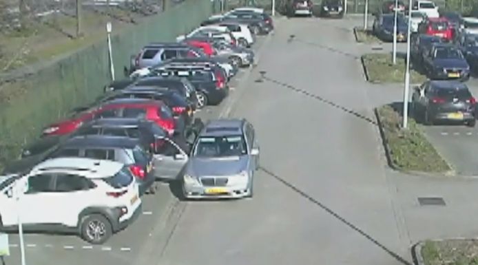 De dieven die drie auto's openbraken bij het ETZ in Tilburg.