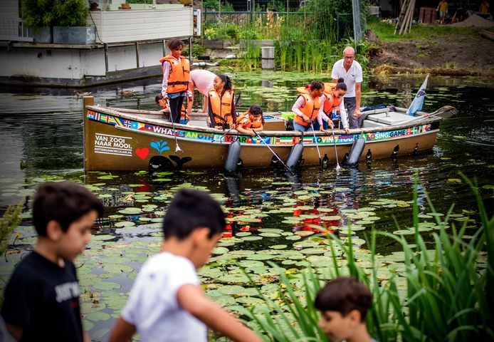 Dit is waarom de rivier de Rotte steeds schoner wordt (maar we zijn er ...