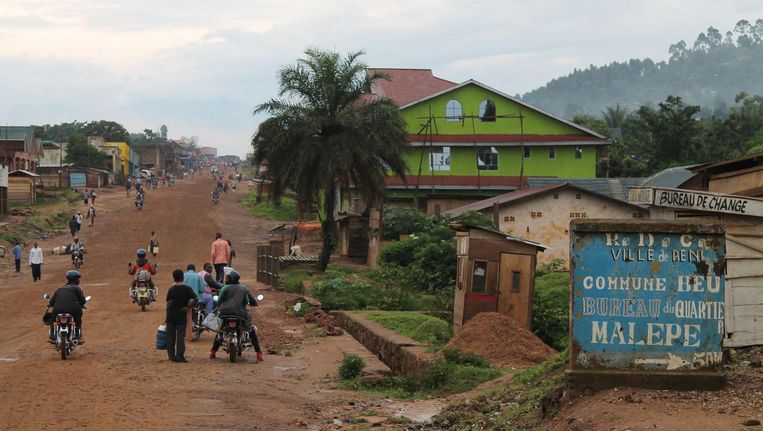 Beni in het noordoosten van de Democratische Republiek Congo. Beeld afp