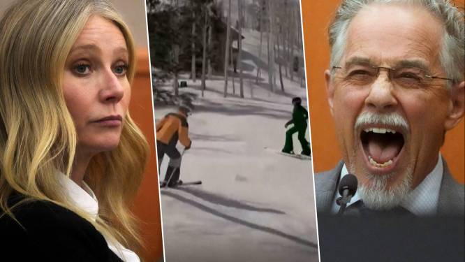 Rechtbank toont reconstructievideo van ski-ongeval Gwyneth Paltrow: ‘Geen echt bewijs’