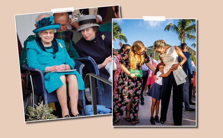 Koninklijke kiekjes: royal moeder-dochterreizen: van de Noordpool tot Egypte  Beeld Getty Images