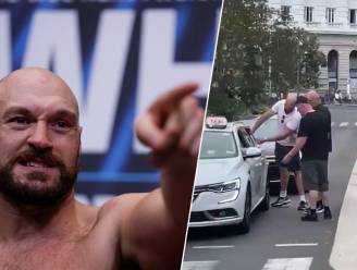 Dronken Tyson Fury pakt het ervan op vakantie in Frankrijk: taxichauffeur ontsnapt maar net aan uithaal