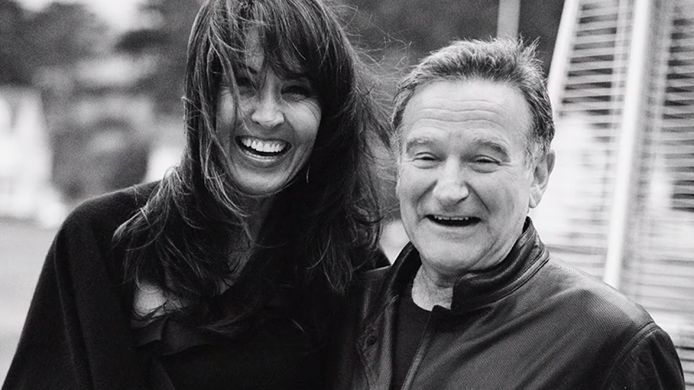 Robin Williams en zijn vrouw Susan.