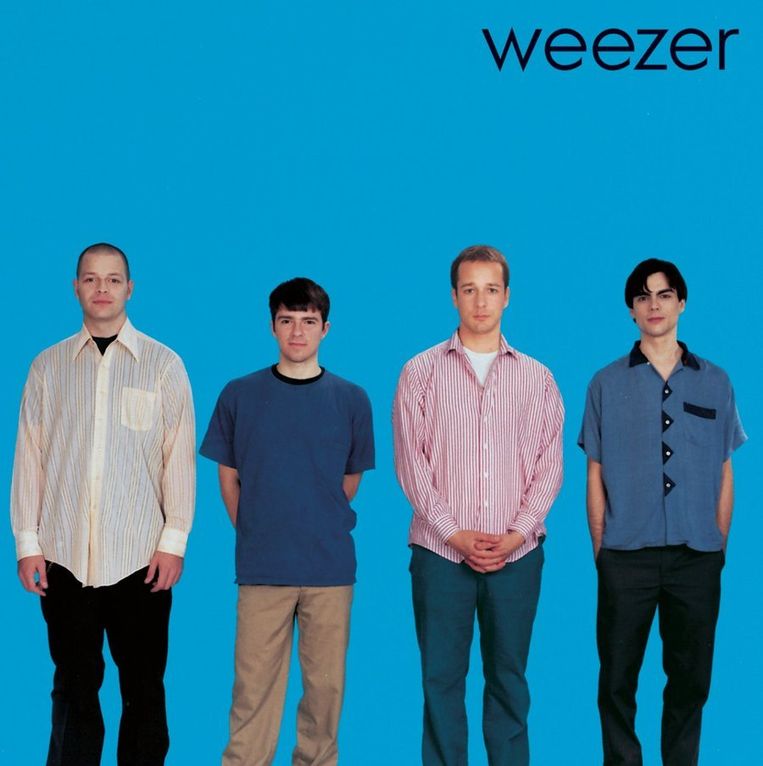 'De blauwe' van Weezer: inmiddels al 3,3 miljoen keer verkocht. Beeld kos