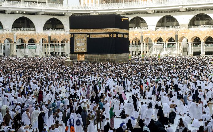 De bekende bedevaart naar Mekka