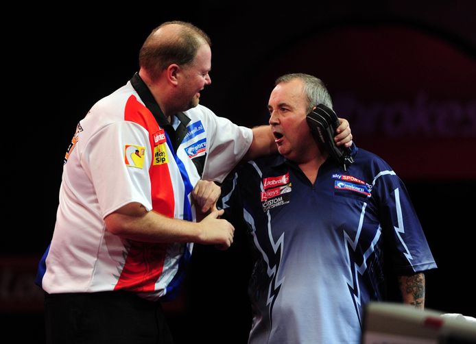 Van Barneveld en Taylor.